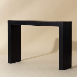 Axle Console Table - Black