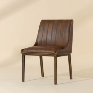 Halden Dining Chair - Bravo Cognac / Faux Leather
