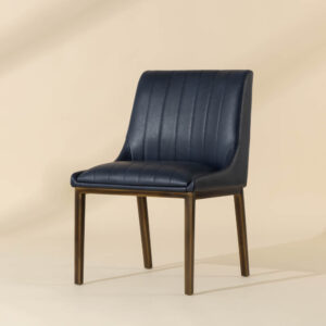 Halden Dining Chair - Bravo Admiral / Faux Leather