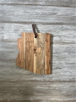 Acacia Wood "Arizona" Cutting Board - A - Natural