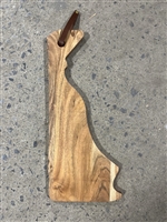 Acacia Wood "Delaware" Cutting Board - A - Natural