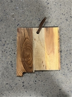 Acacia Wood "New Mexico" Cutting Board - A - Natural