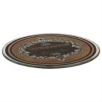 Lg. Glass Decorative Plate- A - A