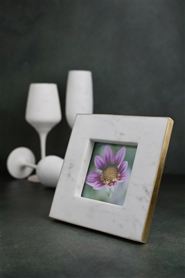 Picture Frame Small: Fits 3.5”X3.5” Photo - Imagen 4