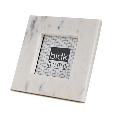 Marble Frame White 3.5 X 3.5 - WHITE