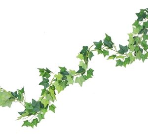6ft Faux Vine Garland- A - Green