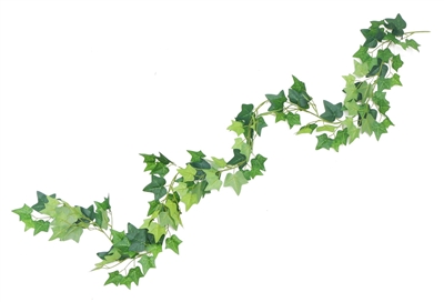 6ft Faux Vine Garland- A - Green