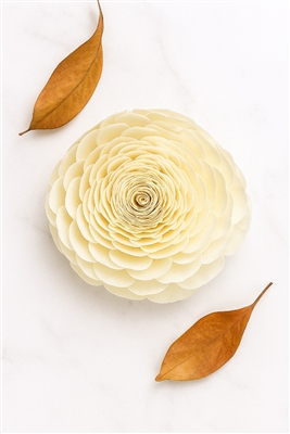 Shola Beauty Rose 10.5" with Stick - Natural - Imagen 4