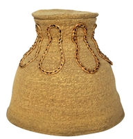 Seagrass Basket 9 Top- A - Natural