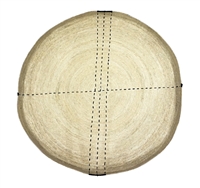 Wall Art Dcor Dia 39.50”- A - EGG & BLACK
