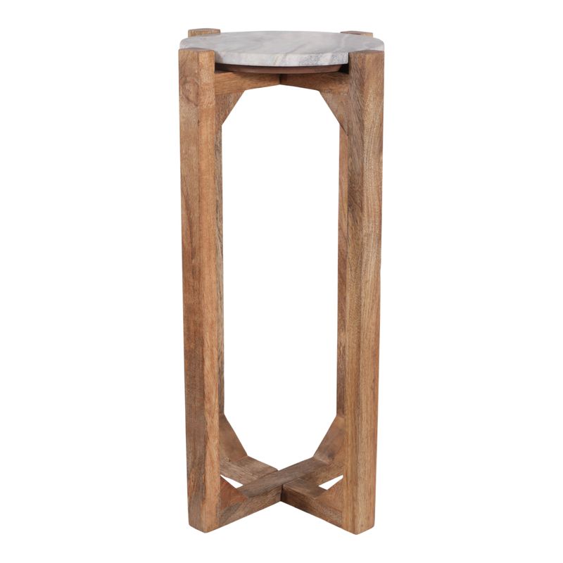 ELWYNOAK IVORY ACCENT TABLE 24 (IN) - Imagen 3