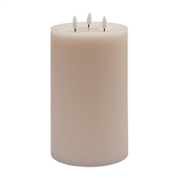 3 wick Large Pink Flameless Candle- A - Pink