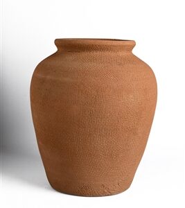 Terracotta Vase Natural Dia 9.45” - NATURAL TERRACOTTA - NATURAL TERRACOTTA
