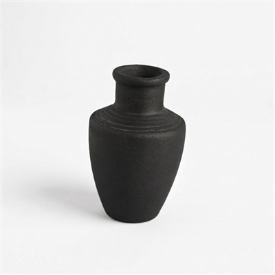 Terracotta Mini Vase Set of 9 - Black Dia 12.6” - Black - Imagen 2