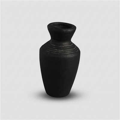 Terracotta Mini Vase Set of 9 - Black Dia 12.6” - Black - Imagen 4