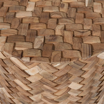 Natural Weave Round Side Table-ST - Natural - Imagen 5