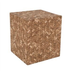 Natural Weave Square Side Table-ST - Natural