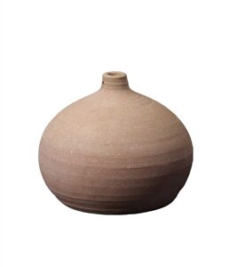 Terracotta Pot 15"Dia 17”H White- ST - White