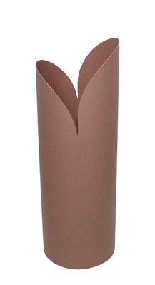 Lg. Pink Iron Vase 15.75”H -A - Pink