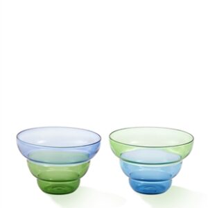Snack Bowl Mizu Kiri Dark Blue Set 2- ST - Blue