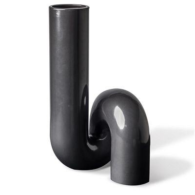 Vase Yourtube Black- ST - Black