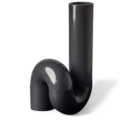 Vase Yourtube Black- ST - Black - Imagen 2