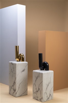 Vase Yourtube Black- ST - Black - Imagen 3