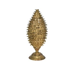 Tree Large Dia 6” Gold Crackle- ST - GOLD CRACKLE - GOLD CRACKLE