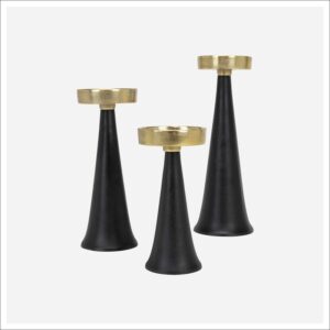 Attica Candleholders-Set 3 -SB