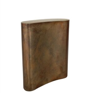 Vase Aged White Dia 11.22”- ST - Aged + White-ST - Aged + White