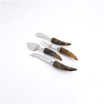 Set of 4 Cheese Set - SILVER