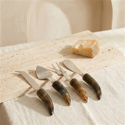 Set of 4 Cheese Set - SILVER - Imagen 4