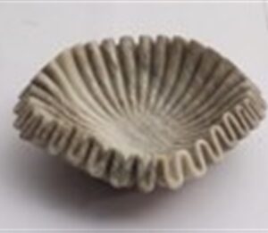Brown Marble Bowl - Brown