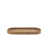 Oval Cork Tray Small -A - Natural