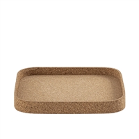Square Cork tray Large -A - Natural