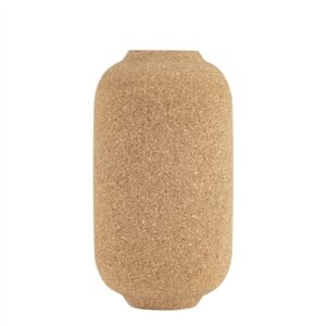 Cork Wrapped Flower Vase Lg -A - Natural