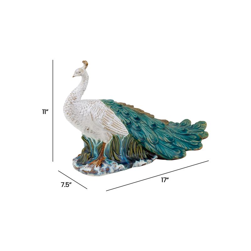 Afshari Peacock Figurine - Imagen 3