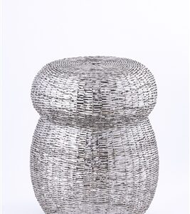 Gray Iron Stool - Gray - Gray