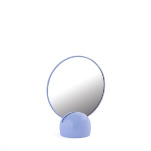 Mirror with Metal Base - Purple - Purple