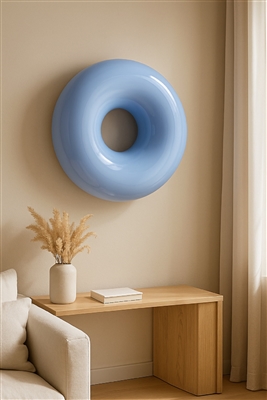 Wall Art Iron Circle - Purple - Purple - Imagen 3