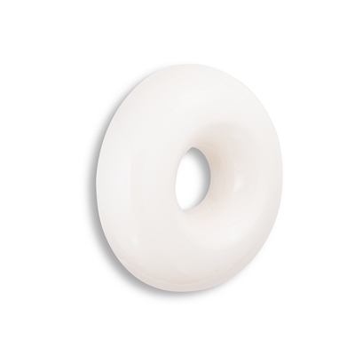 Wall Art Iron Circle White - White - White - Imagen 2