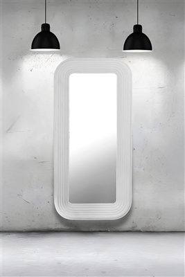 Mirror Aluminium MDF White - ST - White - Imagen 2