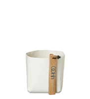 Sm. Natural Latex Soft Pots White- A - A