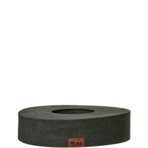 Sm. Rcycld Paper VaseCandleholder Black- A - A