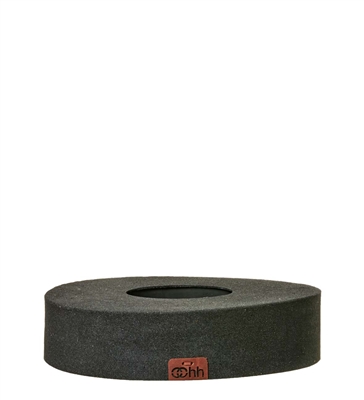Sm. Rcycld Paper VaseCandleholder Black- A - A