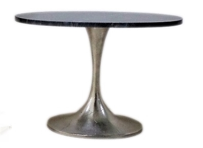 Lg Oval Marble Table 25.5" x 15.5"- A - A