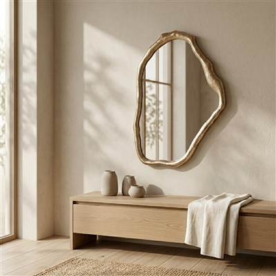 Organic Cast Aluminum Mirror - Imagen 3