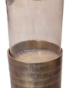 Sm. Brass Antique Hurricane-ST - Brass Antq