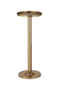 Gold Steel Ice Bucket Stand Only large - Gold