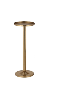 Gold Steel Ice Bucket Stand Only large - Gold